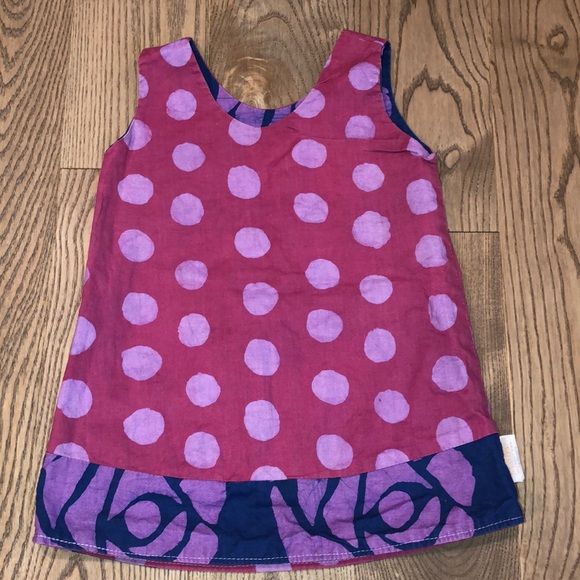 Global Mamas Reversible Dress 18 Months - Picture 3 of 4